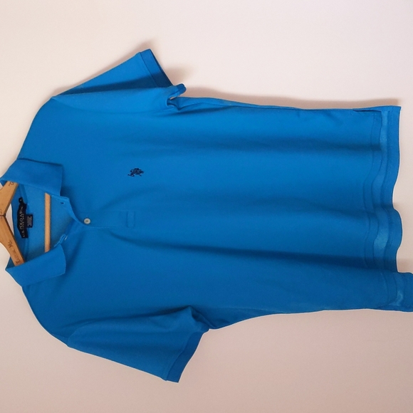 US Polo Assn Size L Short Sleeve Textured Fabric Polo Shirt - Picture 7 of 7